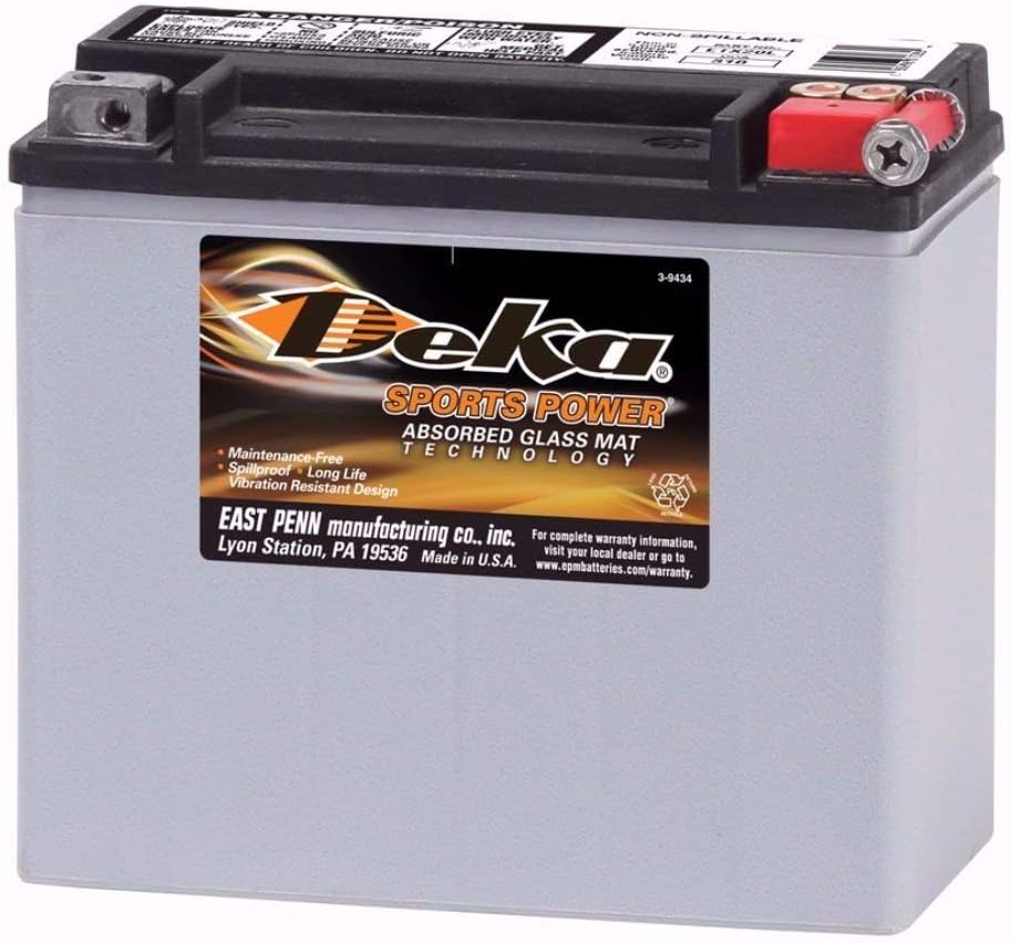 Deka Power Sports ETX20L Battery Review
