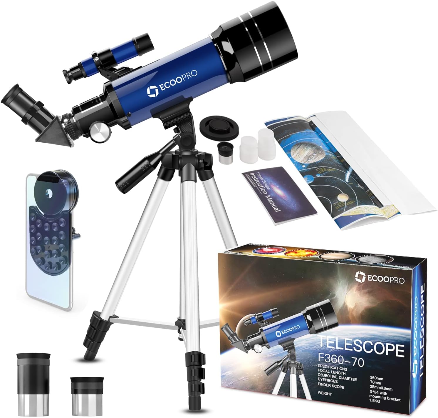 ECOOPRO Telescope for Kids, Beginners and Adults Review