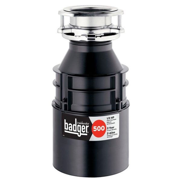 Discover the wonders of the InSinkErator Badger 500 1/2 HP Continuous Feed Garbage Disposal.