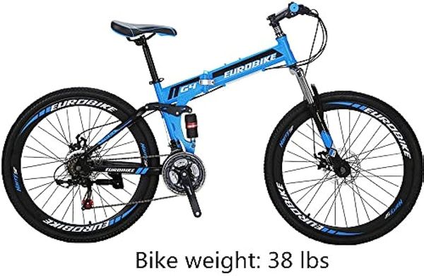 EUROBIKE 26 Inch Mountain Bike Folding Bicycle Review