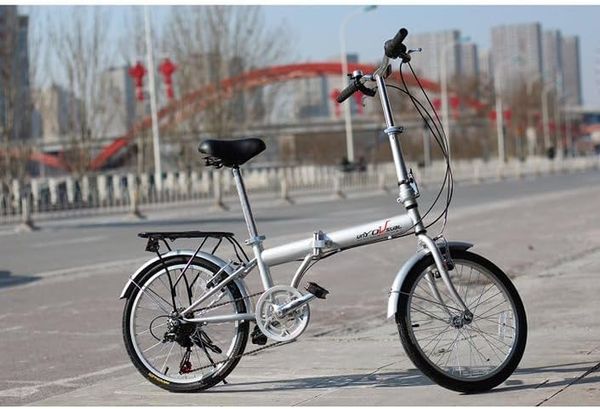 IDS Home UnYOUsual Portable  Folding Bike Silver Bicycle  Review