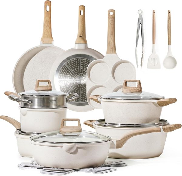 CAROTE 21Pcs Pots and Pans Set Review