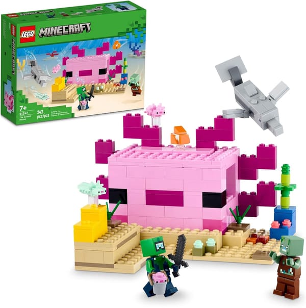 LEGO Minecraft Axolotl House Review