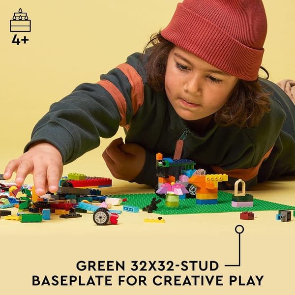 LEGO Classic Green Baseplate 11023 Building Toy Set Review