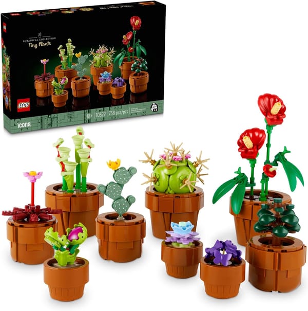 LEGO Icons Tiny Plants Building Set Review