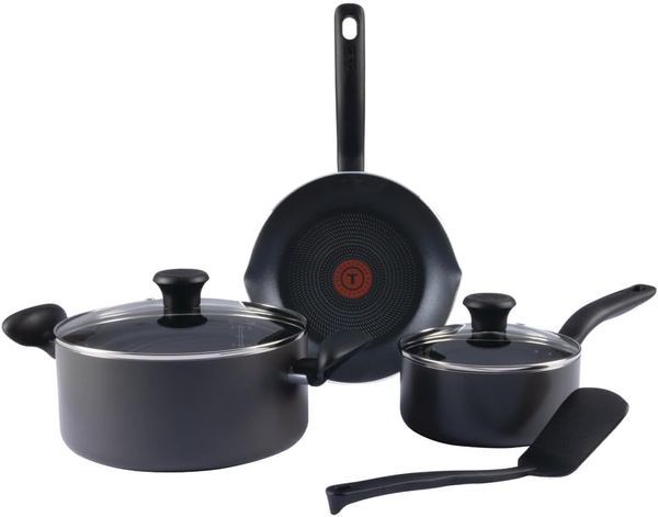 T-fal Initiatives Nonstick 6 Piece Set Grey Review