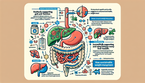 Unveiling the Unseen Link: A Healthy Gut, Liver Function, and Sustainable Weight Management